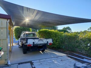 Carport Shade Sail - Cool Solutions
